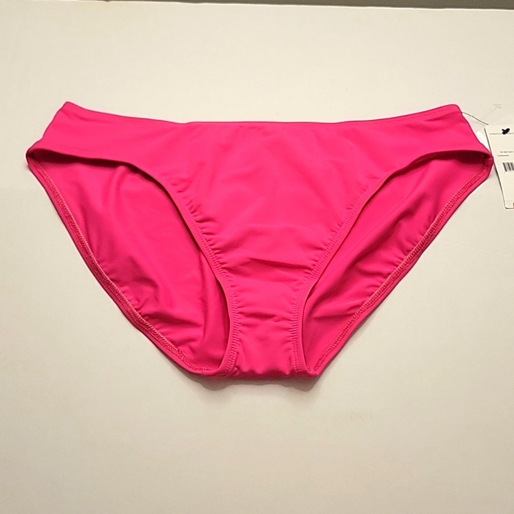AMERICAN LIVING Hot Pink Swimwear Bikini Bottom, Size 14 NWT